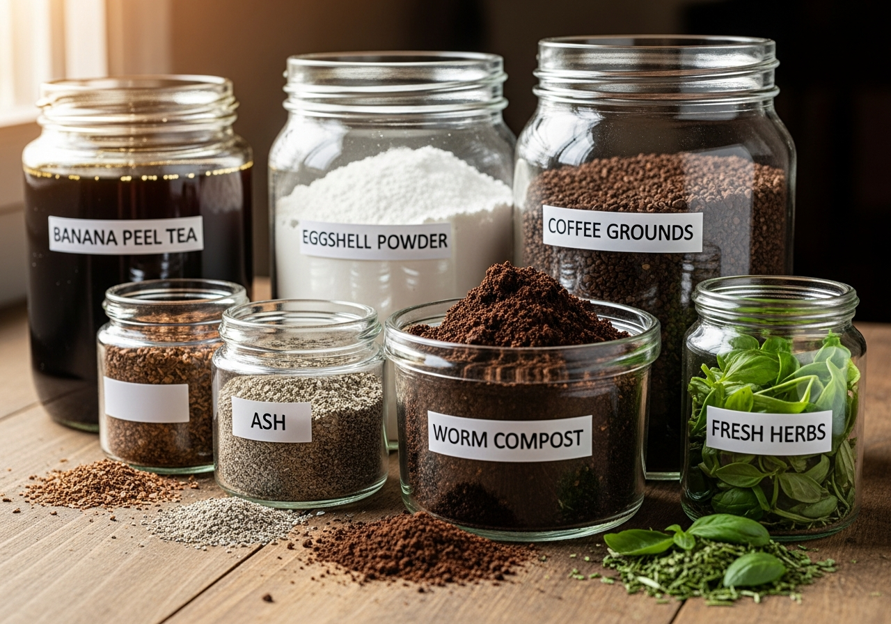 Fertilizantes Caseiros — 9 Receitas